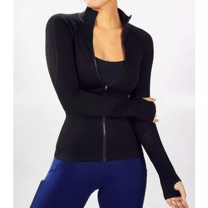 NWT Fabletics Delta Seamless Zip Up